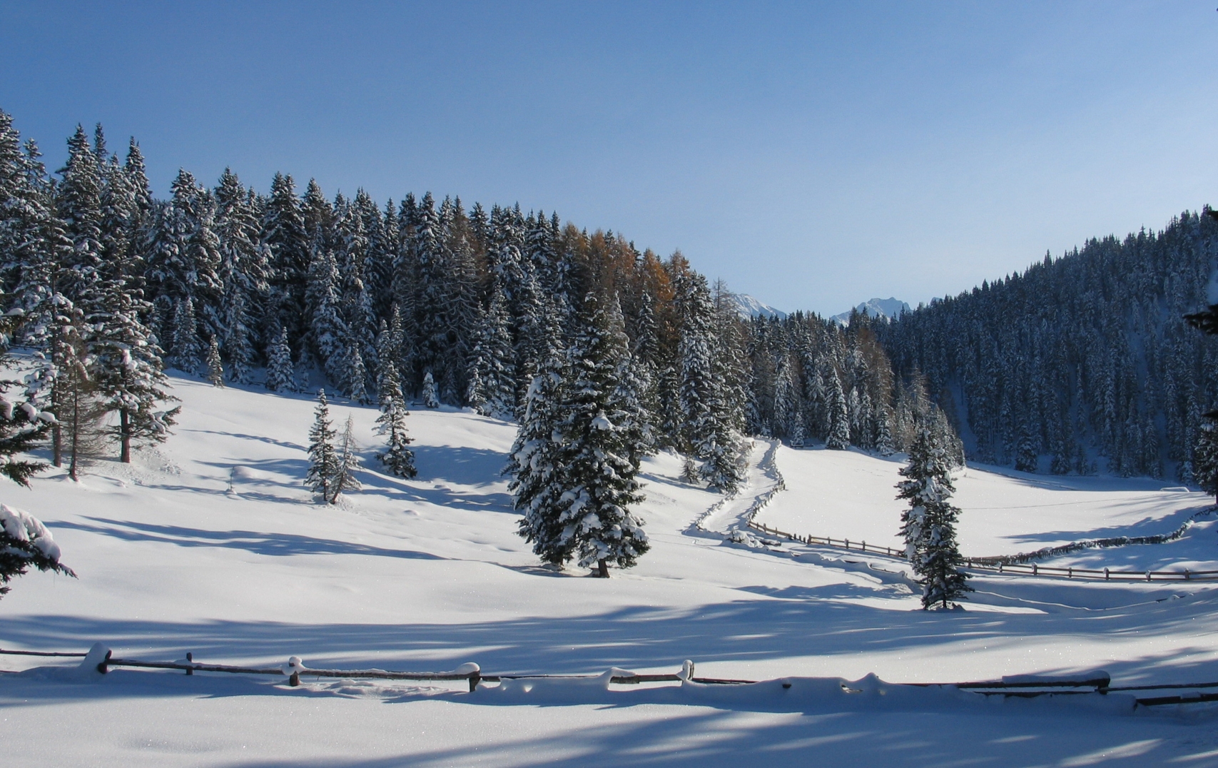 Naturpark Kaunergrat im Winter